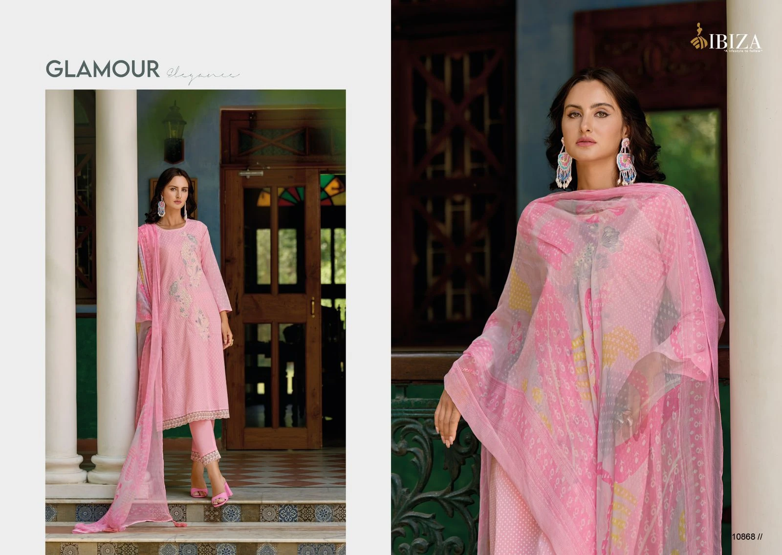 Ibiza Gucci Pure Lawn Cotton Salwar Suit Wholesale Catalog — Wholesale Salwar Suits, Ibiza wholesale from Surat — view 8